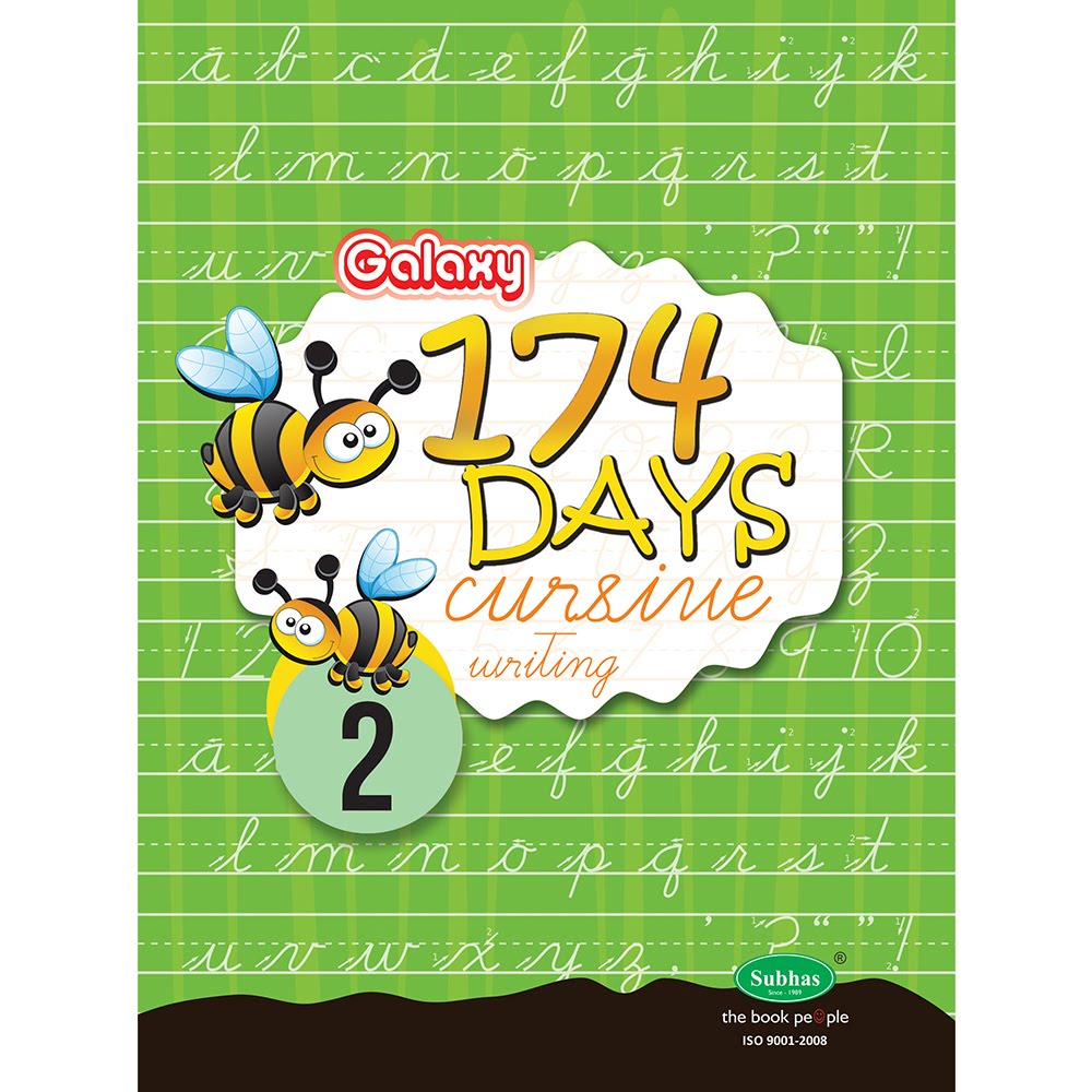 GALAXY 174 DAYS CURSIVE WRITING 2
