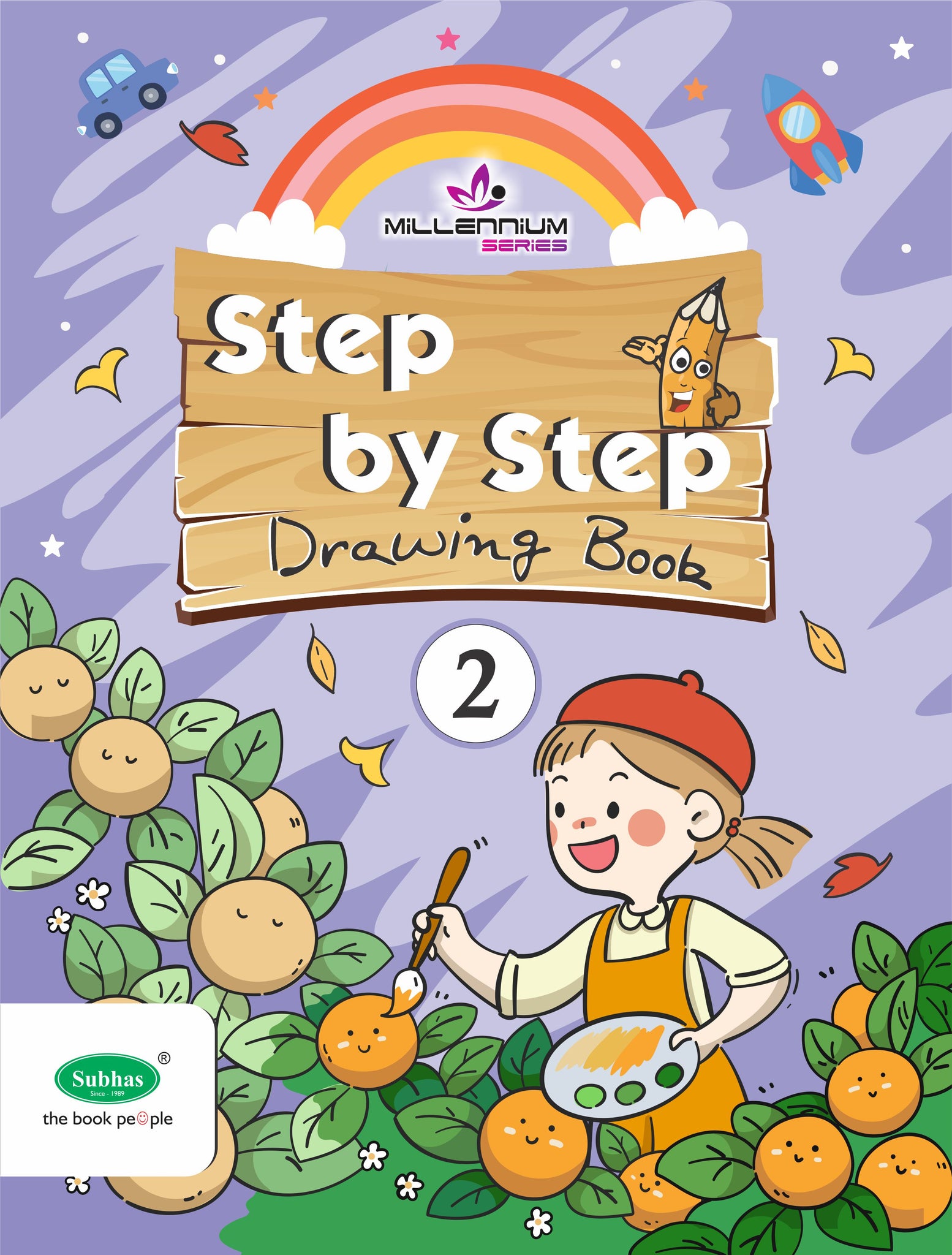 SUBHAS MILLENNIUM STEP BY STEP DRAWING BOOK 2