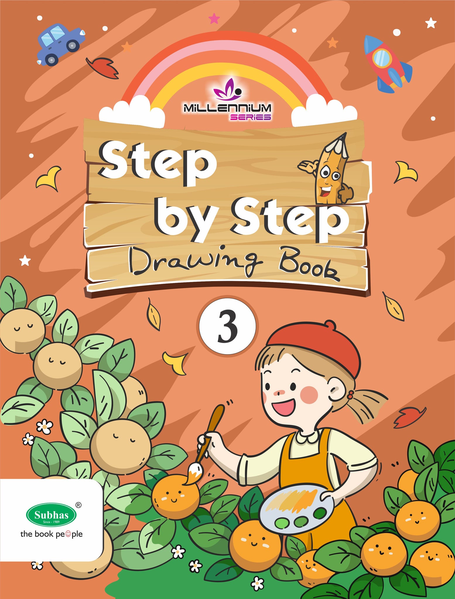 SUBHAS MILLENNIUM STEP BY STEP DRAWING BOOK 3