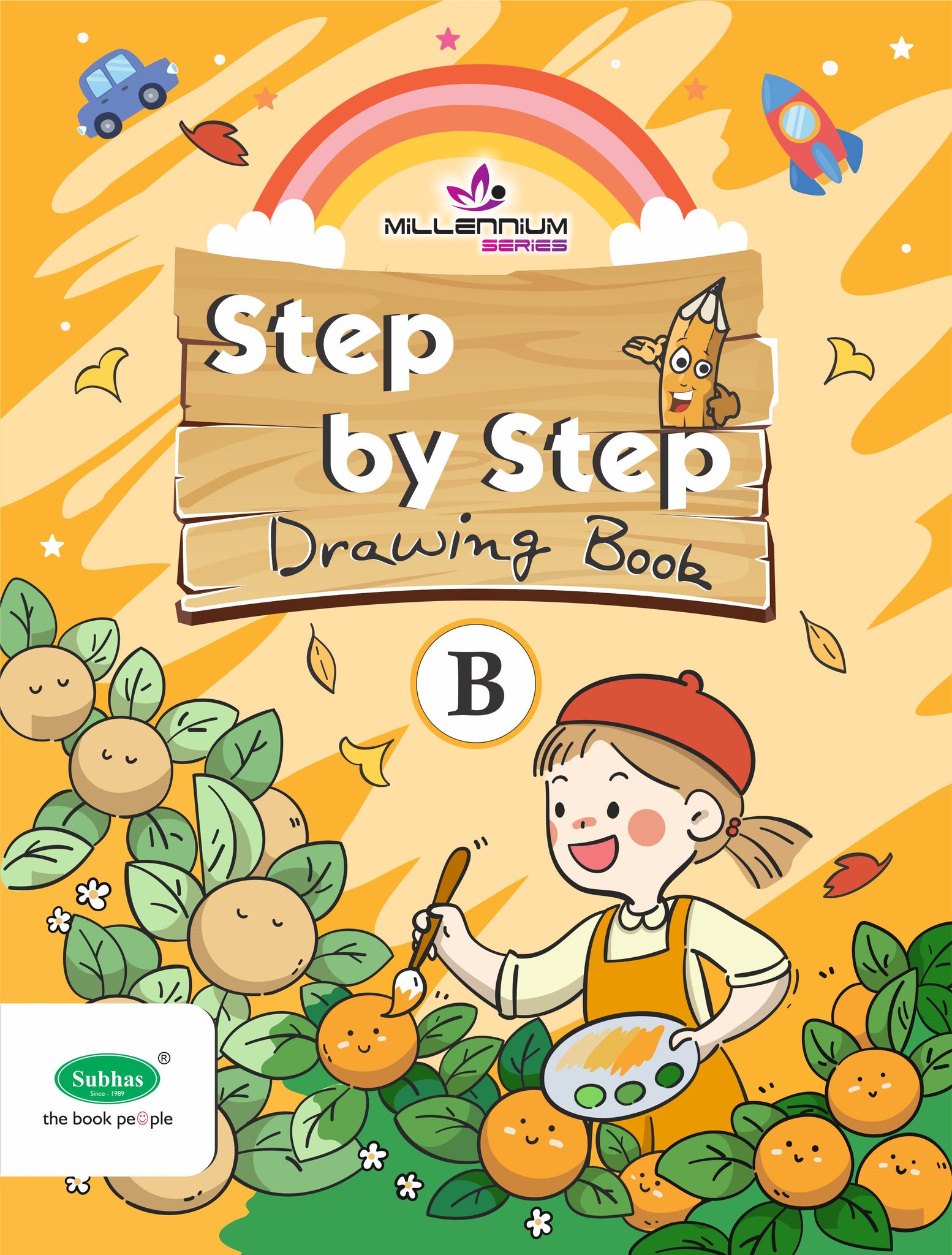SUBHAS MILLENNIUM STEP BY STEP DRAWING BOOK B