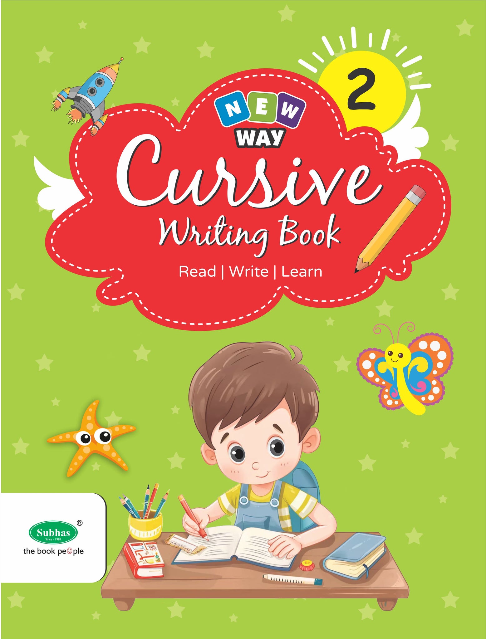 Cursive Lesson Book New Way Cursive Writing Book 2 – Subhas Publishing House Pvt Ltd