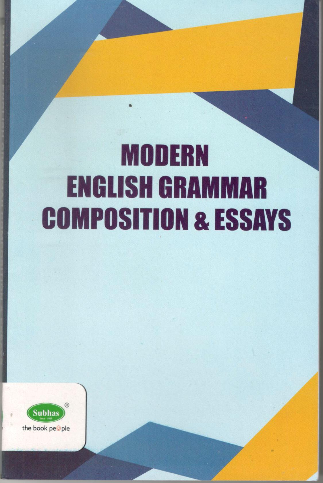 SPH MODERN ENGLISH GRAMMER COMPOSITION & ESSAYS – Subhas Publishing ...