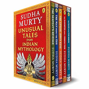 Unusual Tales from Indian Mythology | Sudha Murty’s Bestselling Series | Set of 5 Books | Stories from Mahabharata, Ramayana, & Mythical Characters