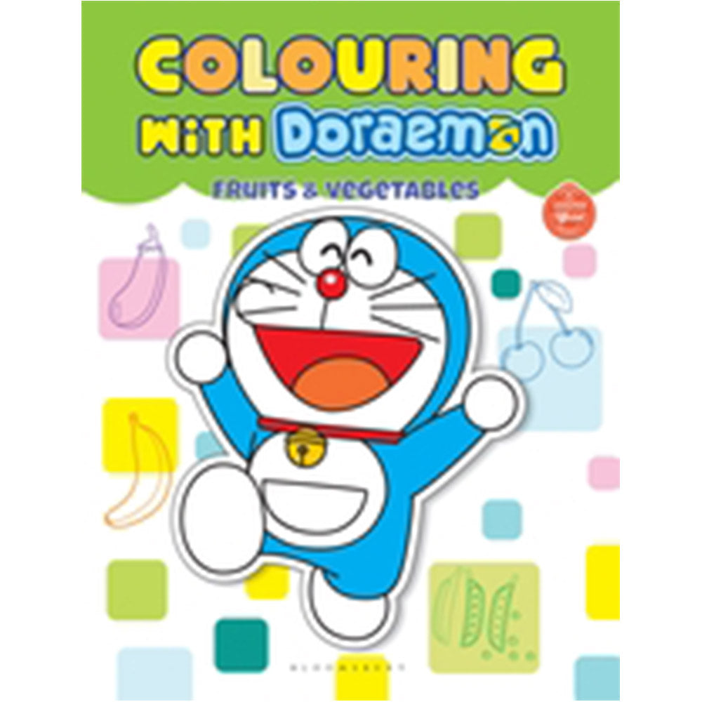 Colouring With Doraemon Fruits & Vegetables