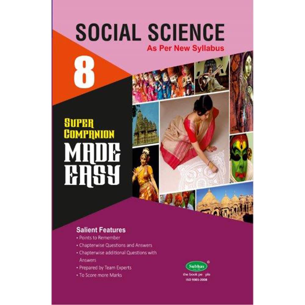 Made Easy Super Companion 8th std Social Science (E.M.)