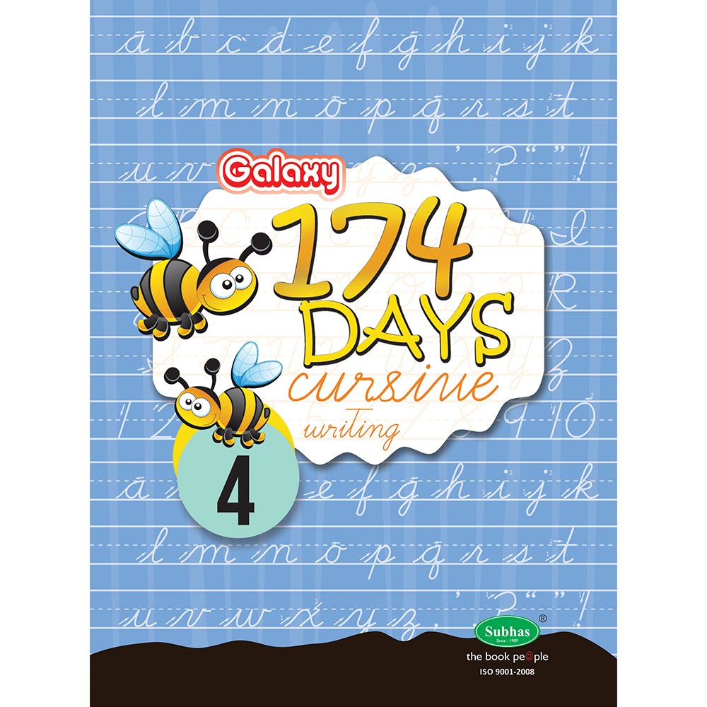 GALAXY 174 DAYS CURSIVE WRITING 4